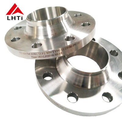 Goede prijs ANSI B16.5 Ti-Pd-legering WN-buisconnector DN50 titanium lasnekflens online