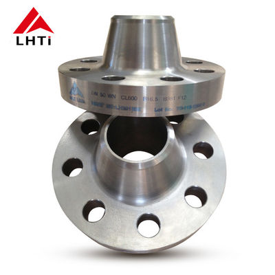 Goede prijs CNC-bewerkte zuivere titanium lassen hals WN flenzen DN10 - DN600 online