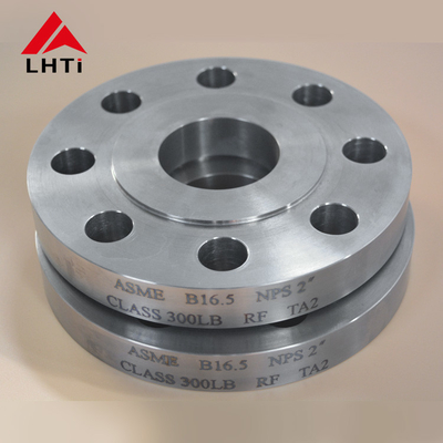 Goede prijs ANSI B16.5 Gr1 Gr2 Gr12 Titanium Slip On Flange SO Flange Klasse 150 SORF Geheven gezicht voor de waterbehandeling online
