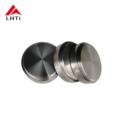 Goede prijs Gr5 Gr7 Titanium zilver spuitdoel voor hoog zuiverheidssputtering in medische toepassingen Dichtheid 4,5 g/cm3 online
