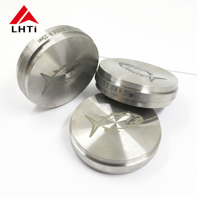 Goede prijs Tandschijf van het Gr2gr4 de Zuivere Titanium met Stap 98mm Diameter Aangepaste Dikte online