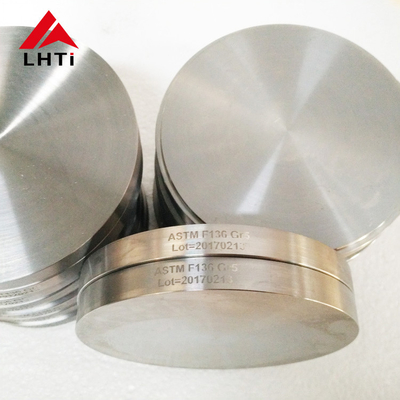Goede prijs Gr2 Zuivere Tandtitaniumschijf die met Stap 98mm Diameter wordt koudgewalst online