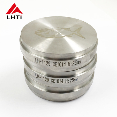 Goede prijs Tandschijf van het Gr2gr4 de Zuivere Titanium met Stap 98mm Diameter Aangepaste Dikte online