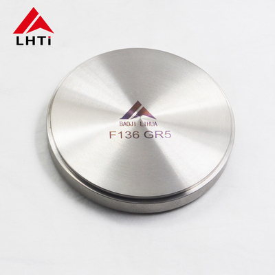 Goede prijs Ronde zilveren titanium legering schijven aangepaste diameter / veilig verpakt in multiplex online