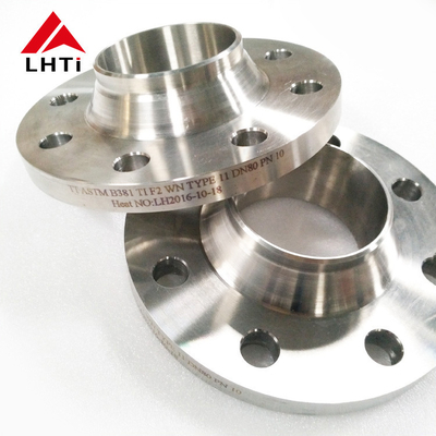 Goede prijs ASTM B381 Titanium Gr2 lashalsflens RF flens online