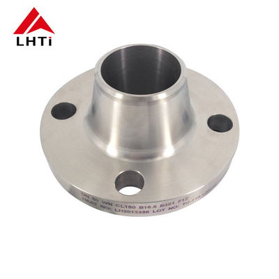 Goede prijs ANSI B16.5 RF WN Flange Gr1 Gr2 Titanium Weld Neck Flange Lifted Face Class 300 Voor chemische en pijpleidingssystemen online