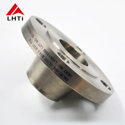 Goede prijs WNRF Flanche Gr2 Titanium Weld Neck Flanche ASME B16.5 Weld Neck Lifted Face Class 150 voor de chemische industrie online