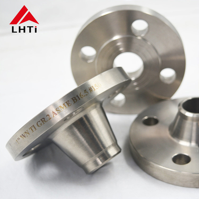 Goede prijs DIN 2632 PN 10 Titanium gesolde halsflens Geheven gezicht Gr1 Gr2 Gr5 WN Flens in de chemische / olie / gasindustrie online