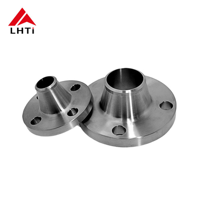 Titanium Welding Flange Polished Surface Treatment for Industrial Applications ISO Certified