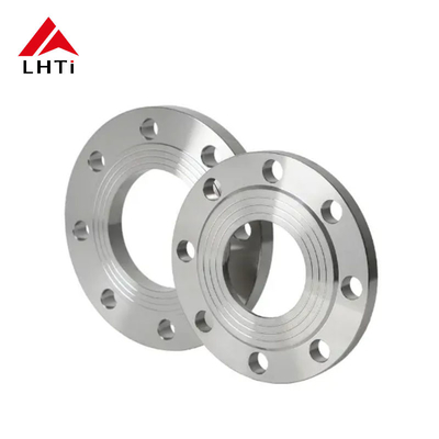 Goede prijs Titanium slip on flange ASME B16.5 SO flange klasse 300 SORF voor watervoorziening online