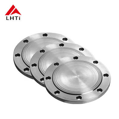 Goede prijs ASME B16.5 Ti klasse 150 Titanium Gr1 Gr2 opgeheven BL-flangen voor chemische toepassingen online