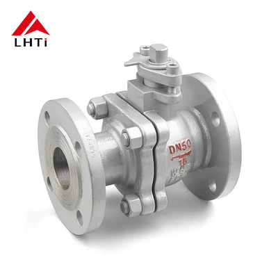 Goede prijs Flanged Ends 2-inch Titanium Ball Valve voor de olie- en gasindustrie ANSI Klasse 150 Klasse 300 online