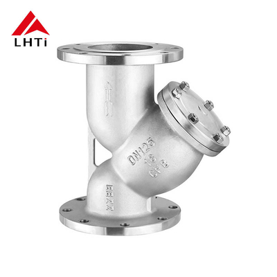 Goede prijs ASME B16.34 Gr2 Titanium kogelklep flens gesmeed 6 inch kogelklep online
