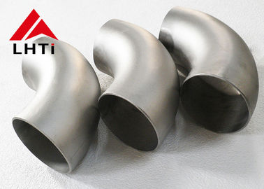 Goede prijs Montage van de de Elleboogpijp van de titanium de Korte Straal Gr1 Gr2 45 90 180 Graad Gesmeed Type online