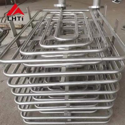 Goede prijs De condensator ASME B338 sorteert de Buis van het 2 Roltitanium het Buigen online