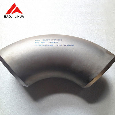 Goede prijs Gr12 90 de Elleboogod 1/8“ ASME B363 van het Graadtitanium Duwverwerking online