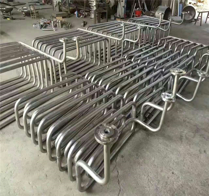 Goede prijs Van het het Aquariumtitanium van de hitteuitwisseling de Evaporatorrollen OD 6MM ASTM B337 online