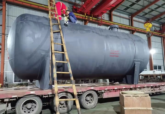 Goede prijs De anticorrosieve Chemische Tank van de het Titaniumopslag van het Titaniummateriaal Zuivere 2.5m/S online