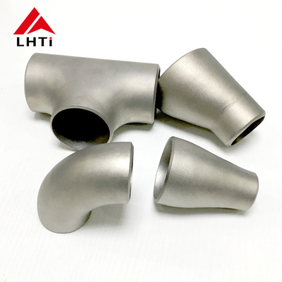 Goede prijs Gr2 titanium mandrel buigt 90 graden titanium elleboog voor uitlaat-titanium buis elleboog fittings online
