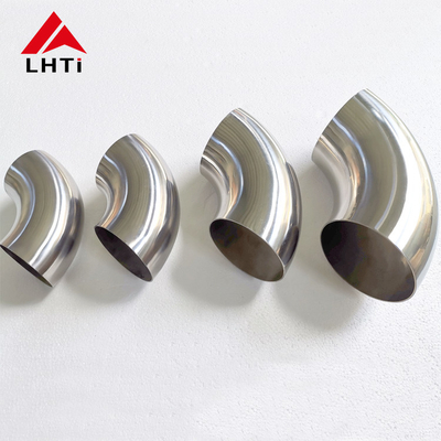 Goede prijs Titanium buig/elbow prijs Gr2/TA1 uitlaat Titanium buig 45 graden 90 graden 180 graden Titanium Elbow online