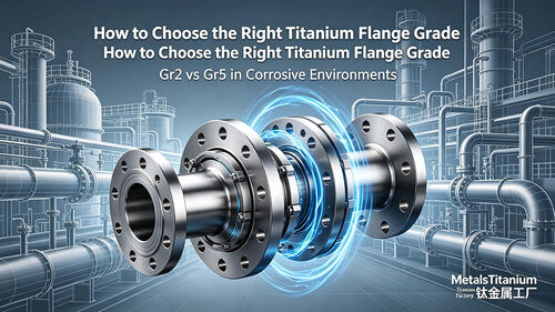 Laatste bedrijfsblogs How to Choose the Right Titanium Flange Grade: Gr2 vs. Gr5 in Corrosive Environments