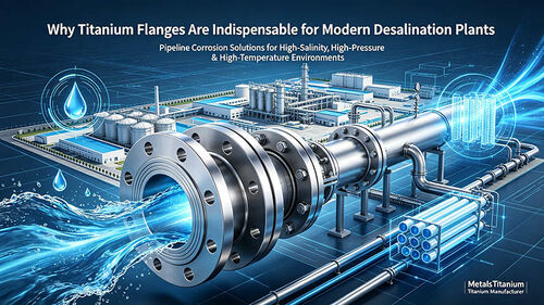 Laatste bedrijfsblogs Why Titanium Flanges Are Indispensable in Modern Seawater Desalination Plants