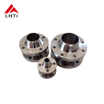 Goede prijs Titanium Weld Neck Flens Gr1 Gr2 Gr5 EN1092-1 Klasse 150 Corrosiebestendig voor Pijpleidingsystemen online