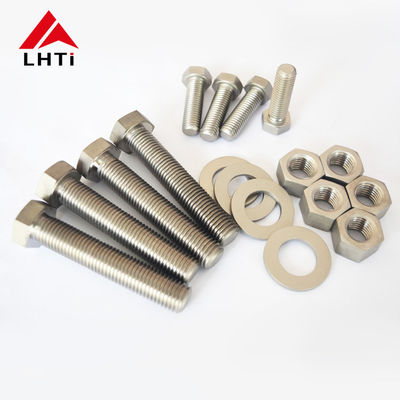 Goede prijs De galvaniserende Bouten van de het Titaniumhexuitdraai van DIN933 DIN931 Gr2 online