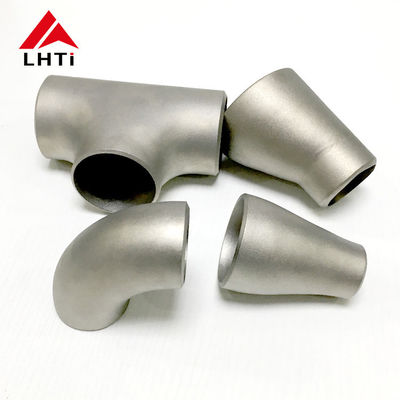 Goede prijs Gr2 titanium mandrel buigt 90 graden titanium elleboog voor uitlaat-titanium buis elleboog fittings online