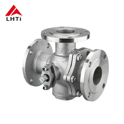 Goede prijs Titanium kogelkleppen Gr2 DN 15 Klasse 150-2500 Flanges Kogelkleppen voor waterbehandeling online