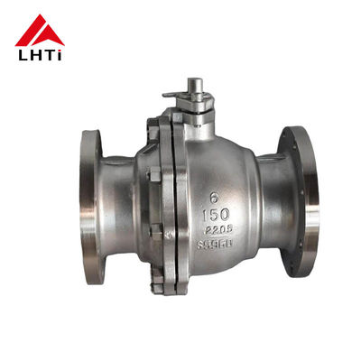 Goede prijs Hogedruk titanium 150 LBS 3 inch kogelkraan handmatig pneumatisch online