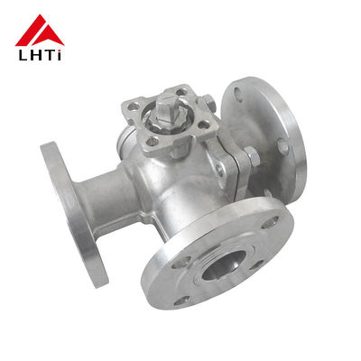 Goede prijs Socket Weld End Connection Gr2 Gr5 Drieweg Titanium Ball Valves voor NPS 1/2'-12' Industrieel gebruik online