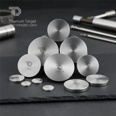 Goede prijs GR1 GR2 GR5 Titanium Disc en Target met 99,7% Zuiverheid Gemaakt door Koudgewalst Stempelen online