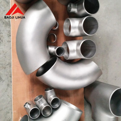 Goede prijs ASTM B16.9 Gr2 Gr7 Gr12 Titanium Elleboog 45 90 180 Online